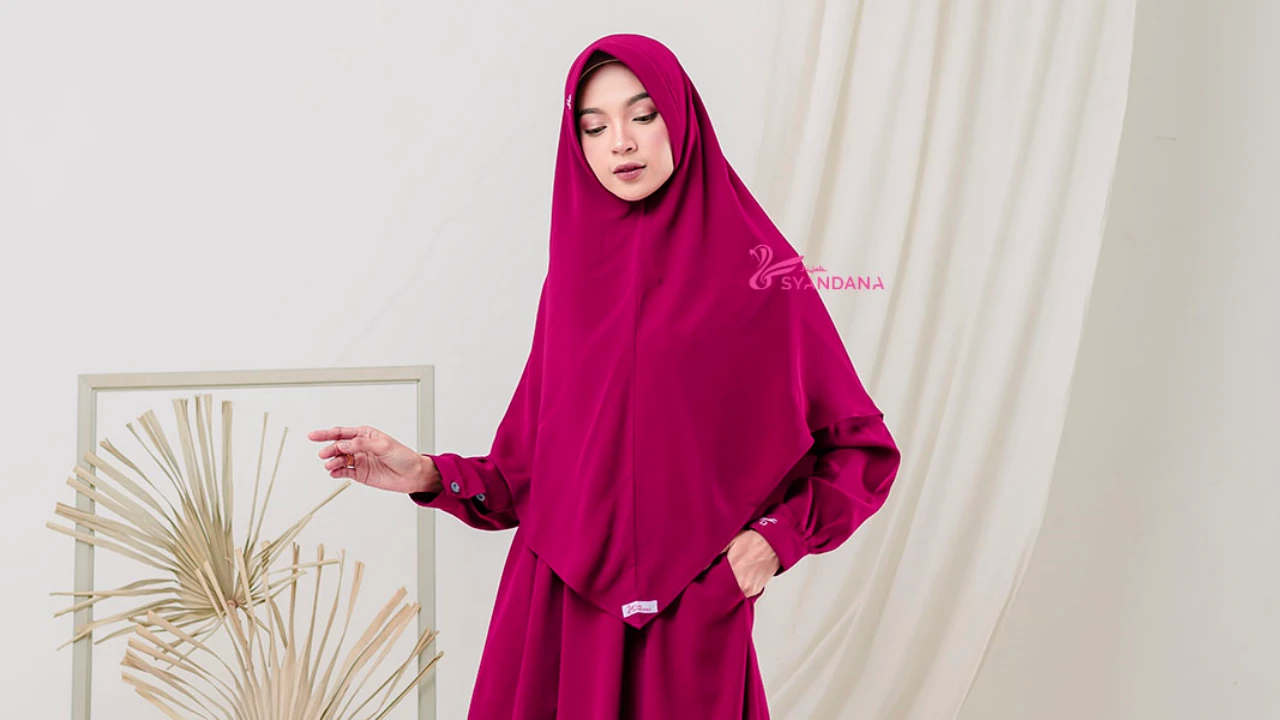 Bergo Jilbab Syar’i Kekinian Nyaman Dipakai Seharian dengan Bahan Premium Adem