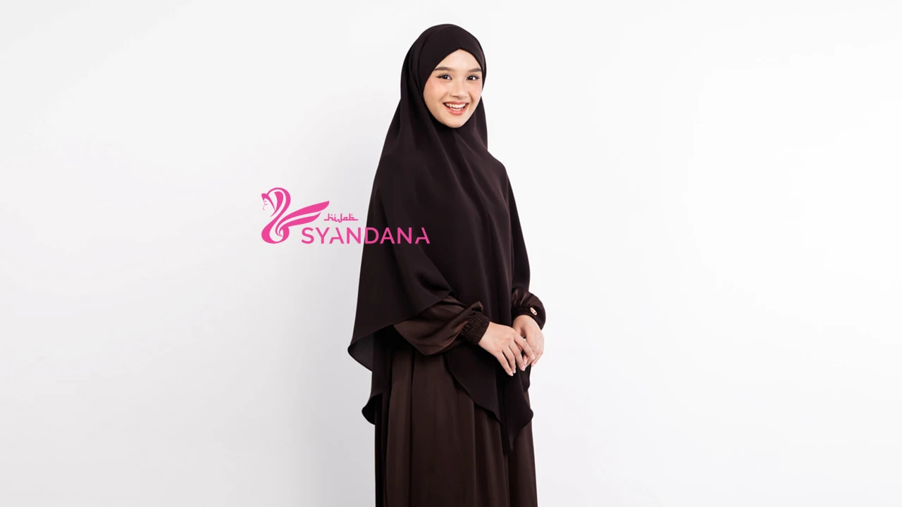 Khimar Bandana Khiban Bahan Mazen Anti UV yang Cocok untuk Semua Usia dan Anti Ribet